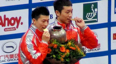 World Champions 2011 - Ma Long and Xu Xin World Champions 2011 - Ma Long and Xu Xin