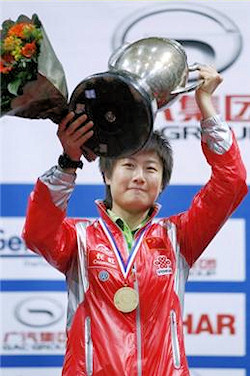 2011 World Champion - Ding Ning 2011 World Champion - Ding Ning