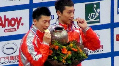 World Champions 2011 - Ma Long and Xu Xin