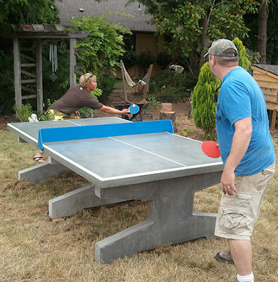 Outdoor ping pong