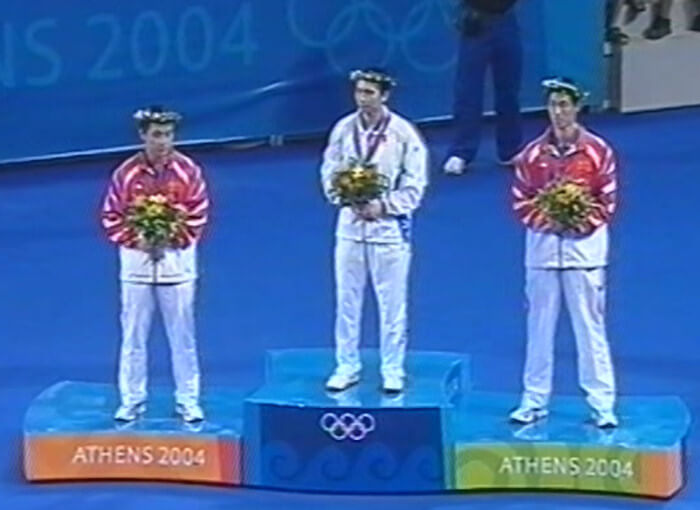 Olympic Games table tennis medallists 2004