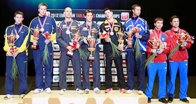 2012 European Table Tennis Championships - Men's Doubles