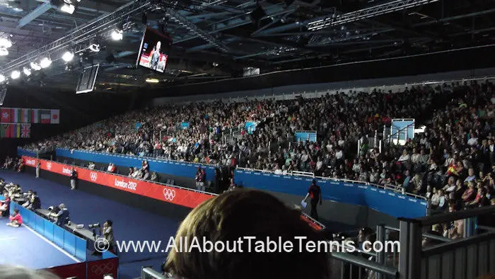 2012 Summer Olympics Table Tennis crowd