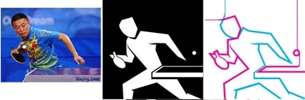 2012 Olympic Games - Table Tennis Pictogram 2012 Olympic Games - Table Tennis Pictogram
