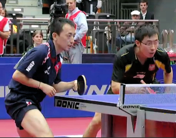 Ruiwu Tan (Croatia) and Zeng Yi Wang (Poland) - Men's Doubles winners