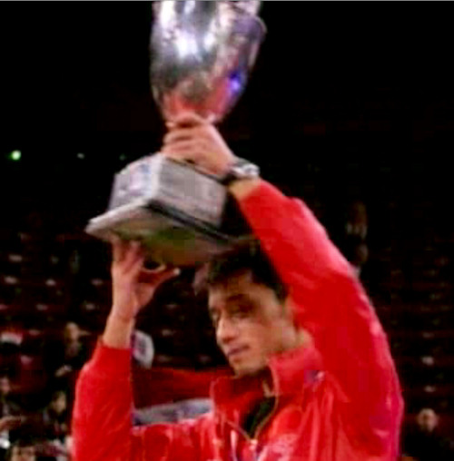 Mens Singles World Champion - ZHANG Jike (China)