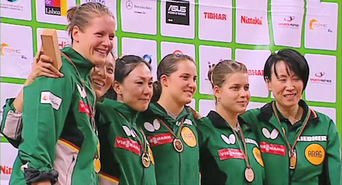 2014 European Championships - Women's Team Champions - Germany