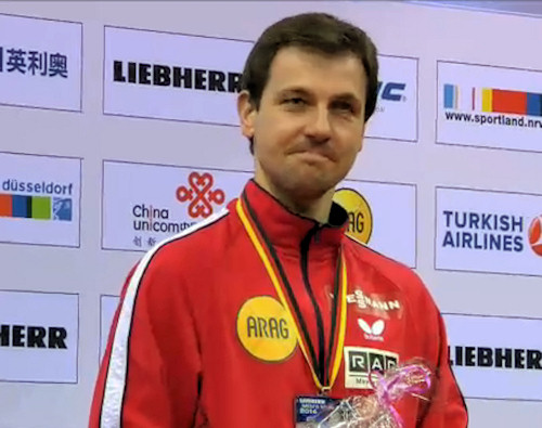 Men's World Cup 2014 3rd Place - Timo Boll (Germany)