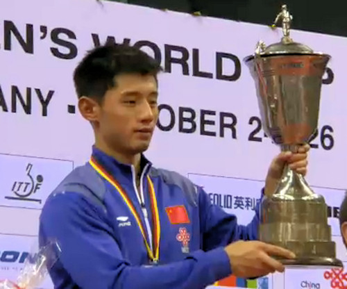 Men's World Cup 2014 Winner - Zhang Jike (China)