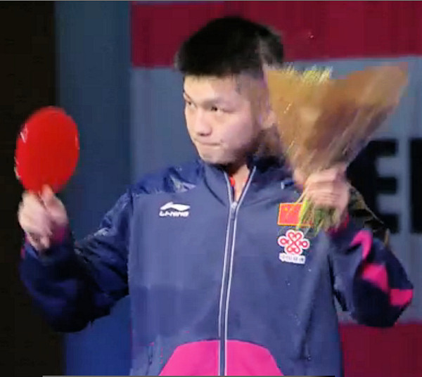 World Cup 2015 Runner up - Fan Zhendong