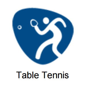 2016 Olympic Games - Table Tennis Pictograms for the ...