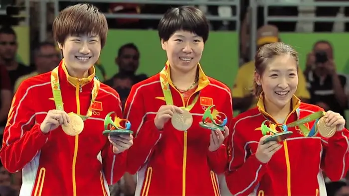 Women's Team Event Gold medal winners - China