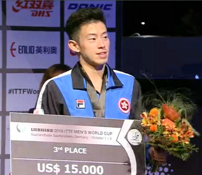 World Cup 2016 3rd Place - Wong Chun Ting