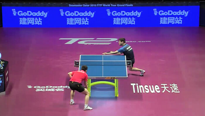 2016 ITTF World Tour Grand Finals - Fan Zhendong and Dimitrij Ovtcharov