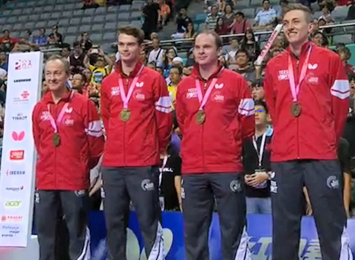 2016 World Team Championships - England - Bronze Medallists