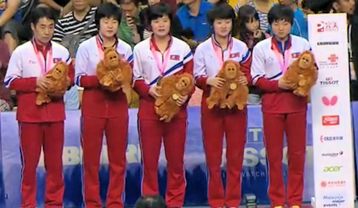 2016 World Team Championships - North Korea - Bronze Medallists