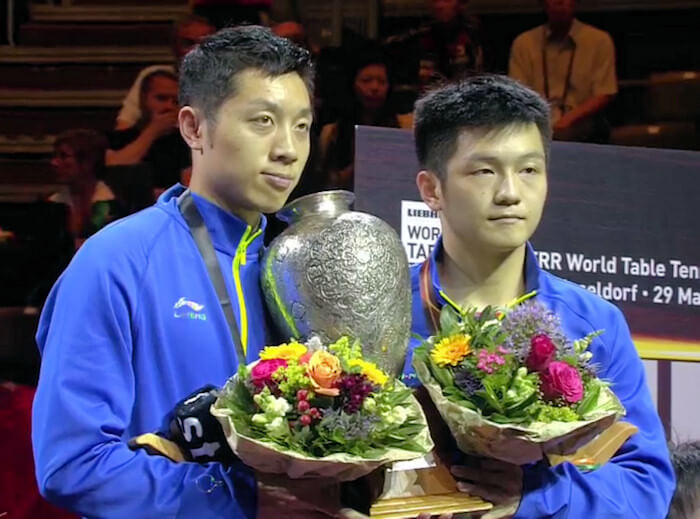 Xu Xin and Fan Zhendong - Mens Doubles World Champions 2017