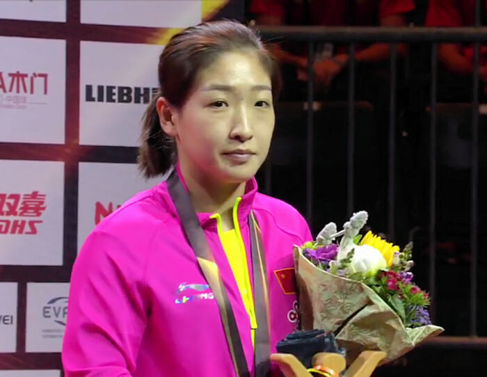 Liu Shiwen, Women's Singles Bronze Medallists