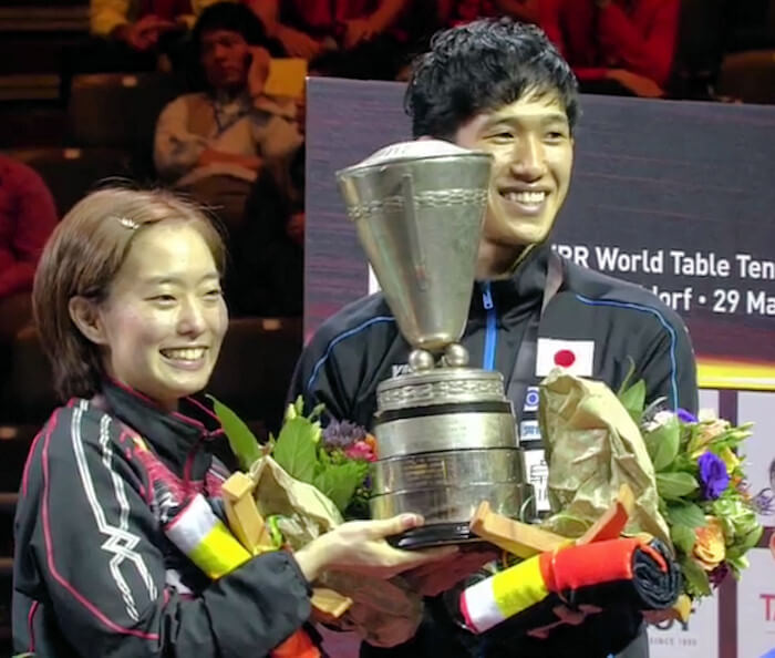 Kasumi Ishikawa and Maharu Yoshimura - Mixed Doubles World Champions 2017