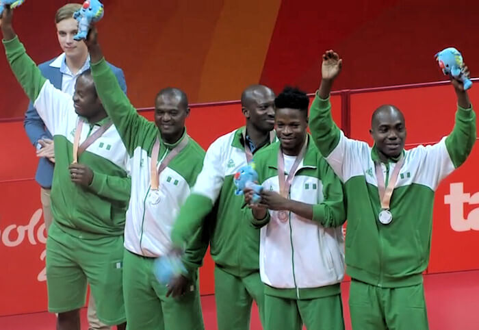 2018 Commonwealth Games Silver Medallists - Nigeria