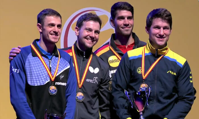 2018 European Championships Men's Singles medallists