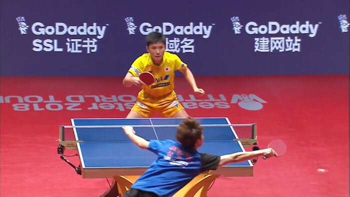 2018 ITTF World Tour Grand Finals - Tomokazu Harimoto defeated Jang Woojin