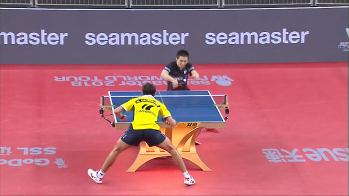 2018 ITTF World Tour Grand Finals - Hugo Calderano defeats Yuya Oshima