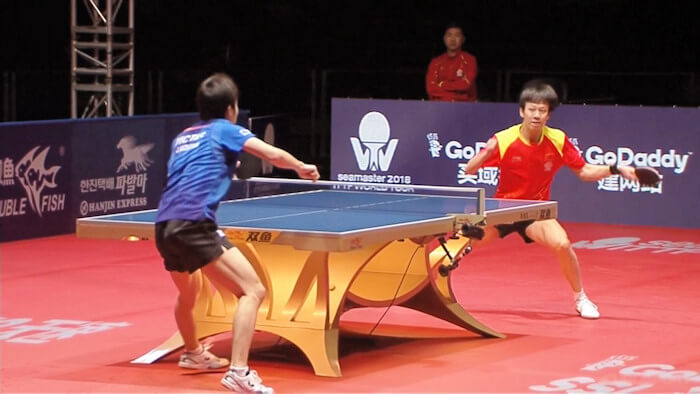 2018 ITTF World Tour Grand Finals - Lin Gaoyuan too good for Jun Mizutani
