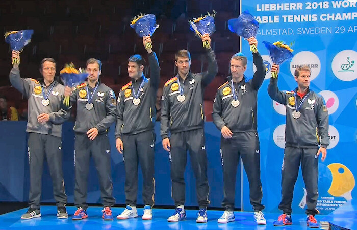 2018 World Team Championships - Germany - Silver Medallists