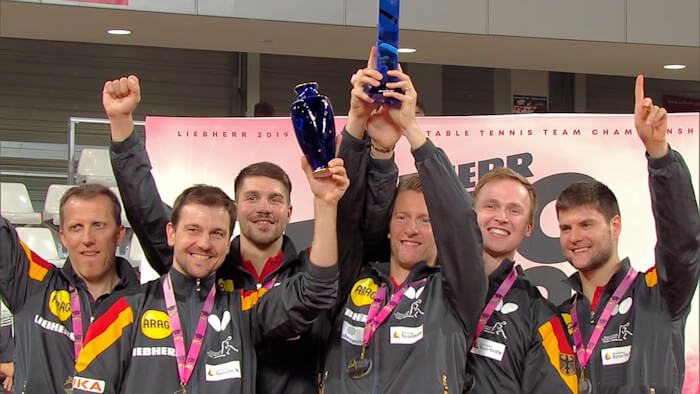 Germany - European Table Tennis Men's Team Champions 2019
