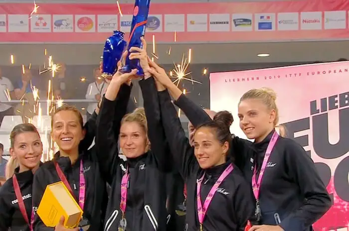 Romania - European Table Tennis Women's Team Champions 2019