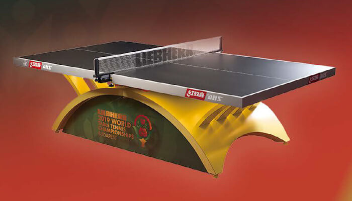 2019 World Championships will be played on Double Happiness tables