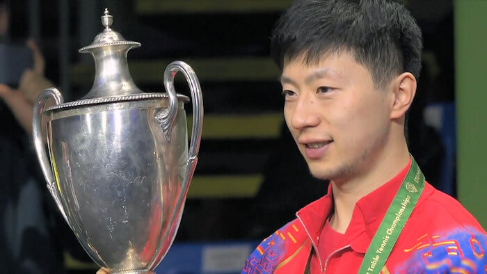 2019 World Champion - Mens Singles - Ma Long