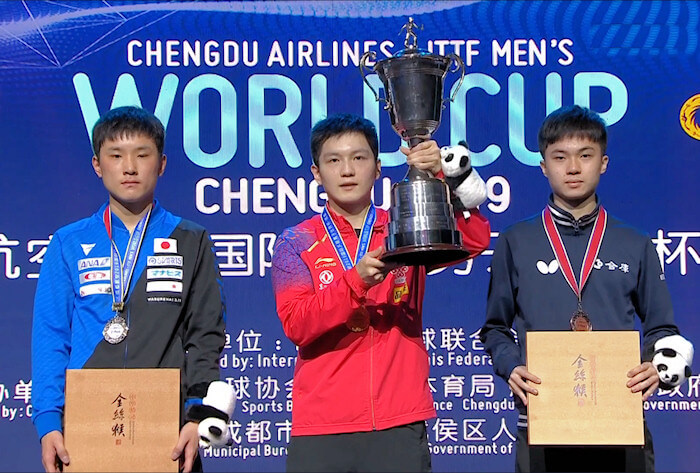 World Cup 2019 medallists