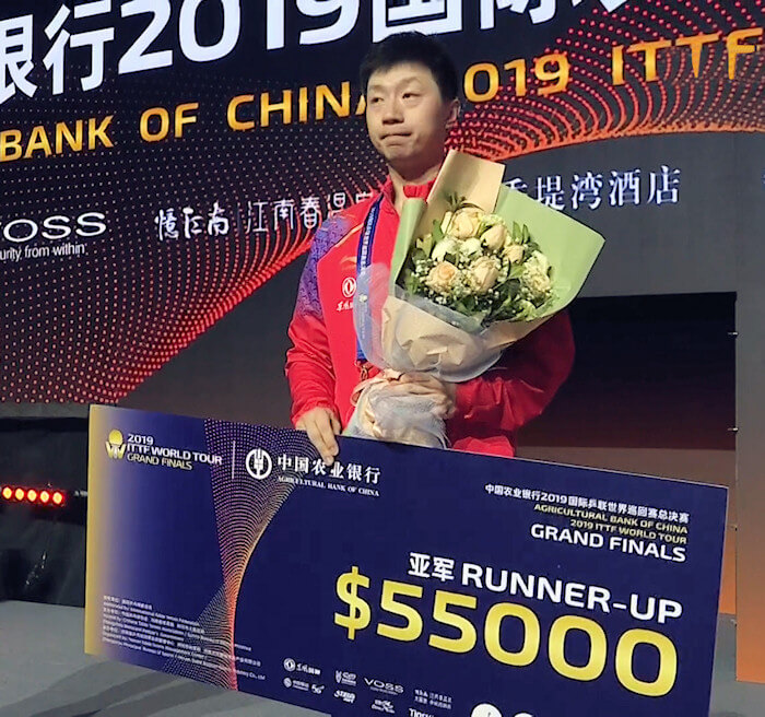 2019 ITTF World Tour Grand Finals - Runner-up Ma Long