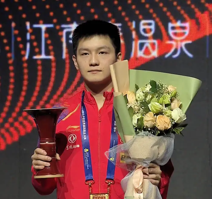 2019 ITTF World Tour Grand Finals Winner - Fan Zhendong
