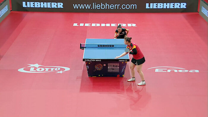 2020 European Championships Women's Singles final