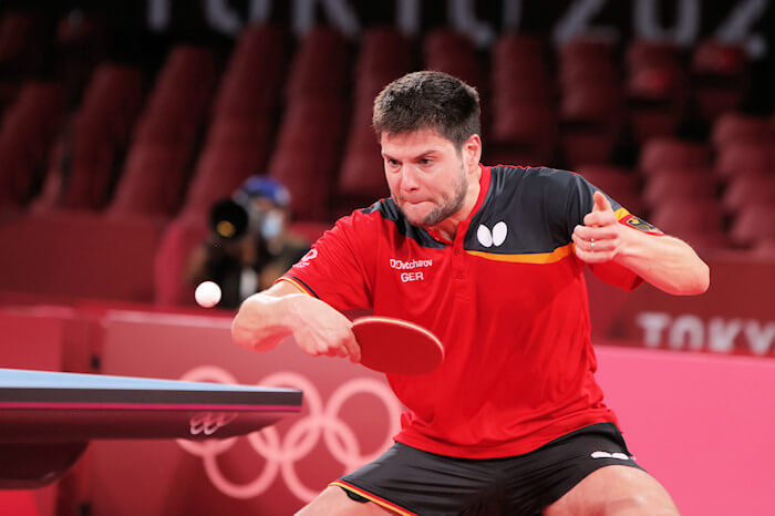 2020 Olympic Games Men's Singles Event - Bronze Medal winner - Dimitrij Ovtcharov