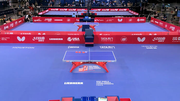 2021 World Championships main playing area