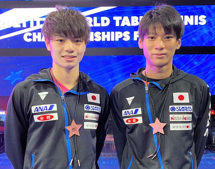 Yukiya UDA and Shunsuke TOGAMI (Japan) - Men's Doubles Bronze Medallist 2021