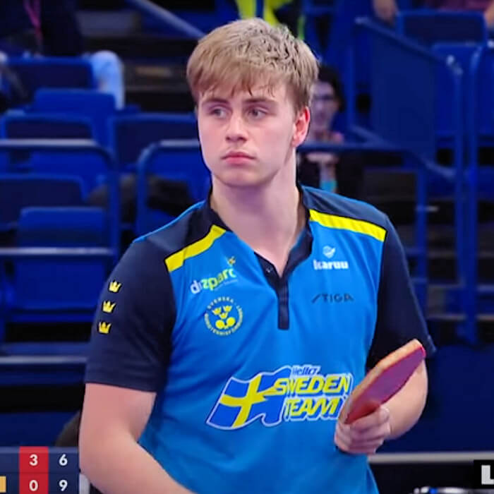 2021 World Championships - Mens Singles - Truls Moregard (Sweden)