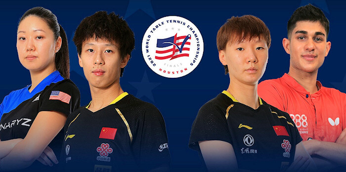2021 World Championships Mixed Doubles China-USA pairings