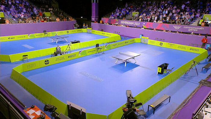2022 Commonwealth Games table tennis arena