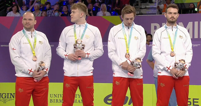 Bronze Medal winners - England