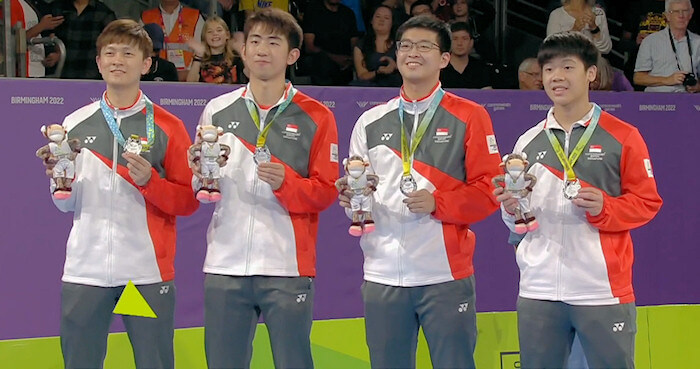 Silver Medal winners - Singapore