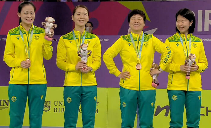 Bronze Medal winners - Australia