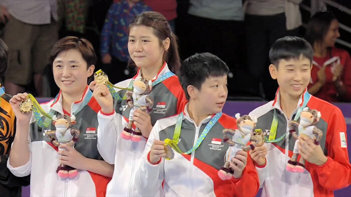 Gold Medal winners - Singapore