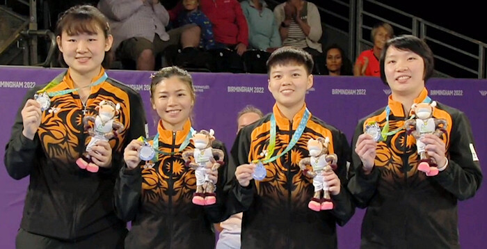 Silver Medal winners - Malaysia