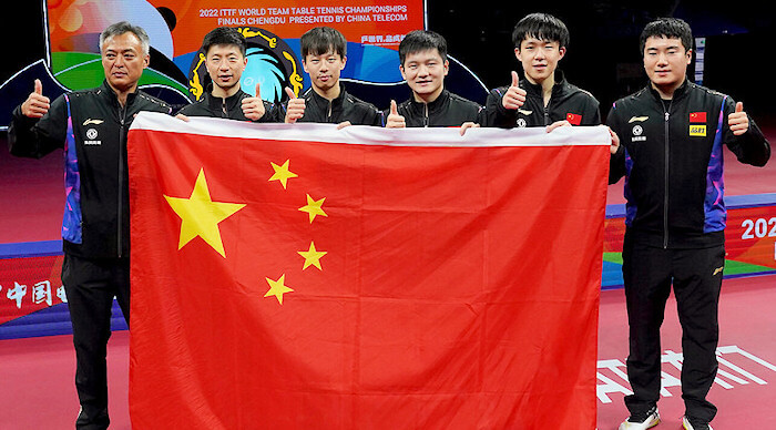 2022 World Team Championships - China - Gold Medallists