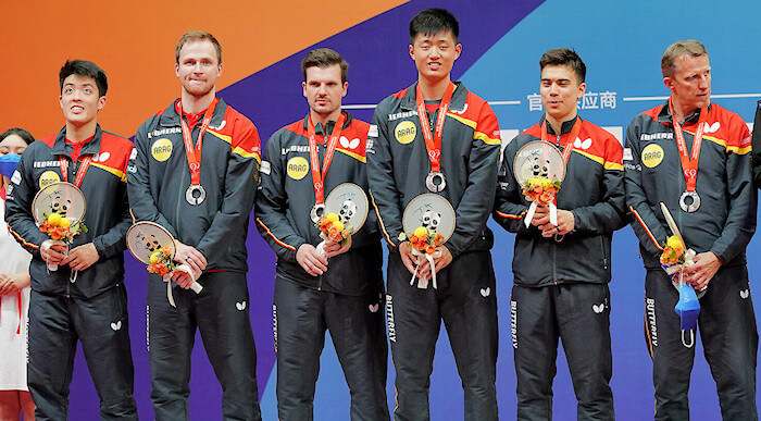 2022 World Team Championships - Germany - Silver Medallists